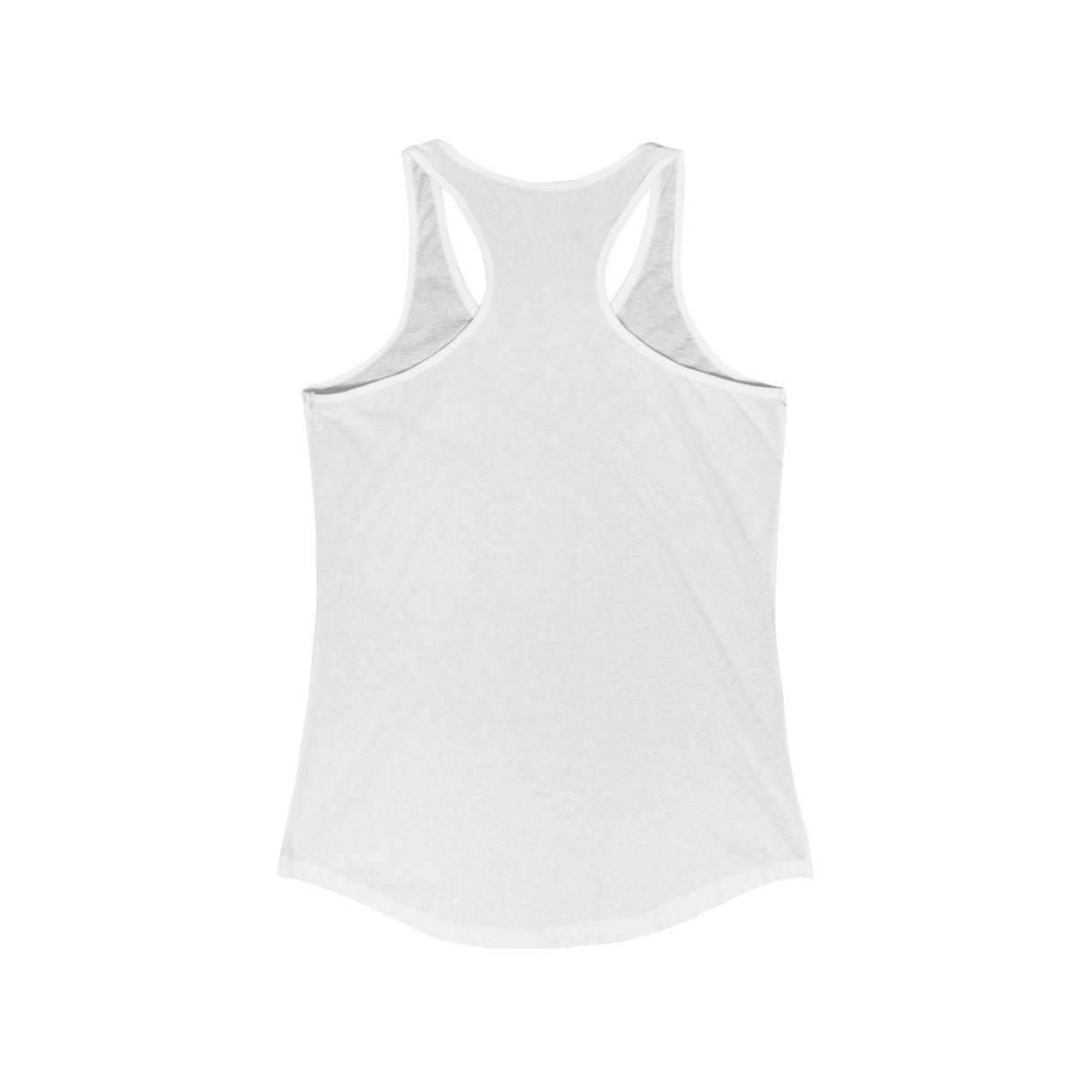 Women's Mindset Racerback Tank, Green Leaf Logo