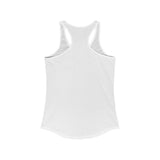 Women's Mindset Racerback Tank, Green Leaf Logo