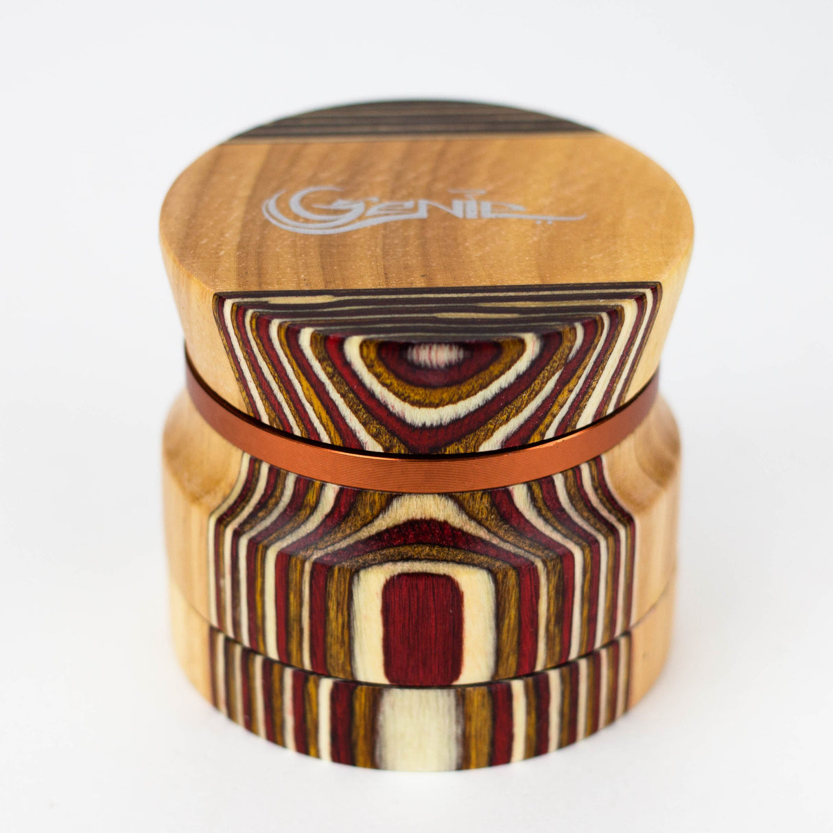 Genie 4 parts wooden cover grinder [SS147]