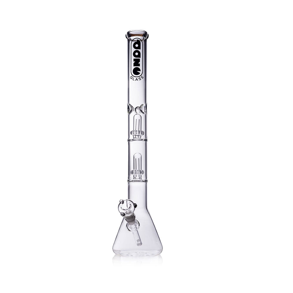 Daze Glass - Massive 22" Dual UFO Perc Glass Water Pipe