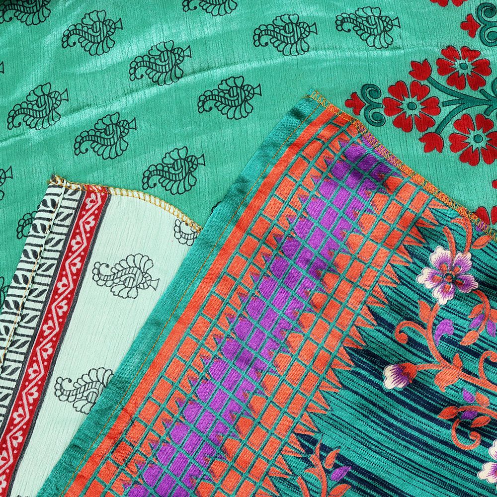 Silk Wrap Skirt - One Size / 36"