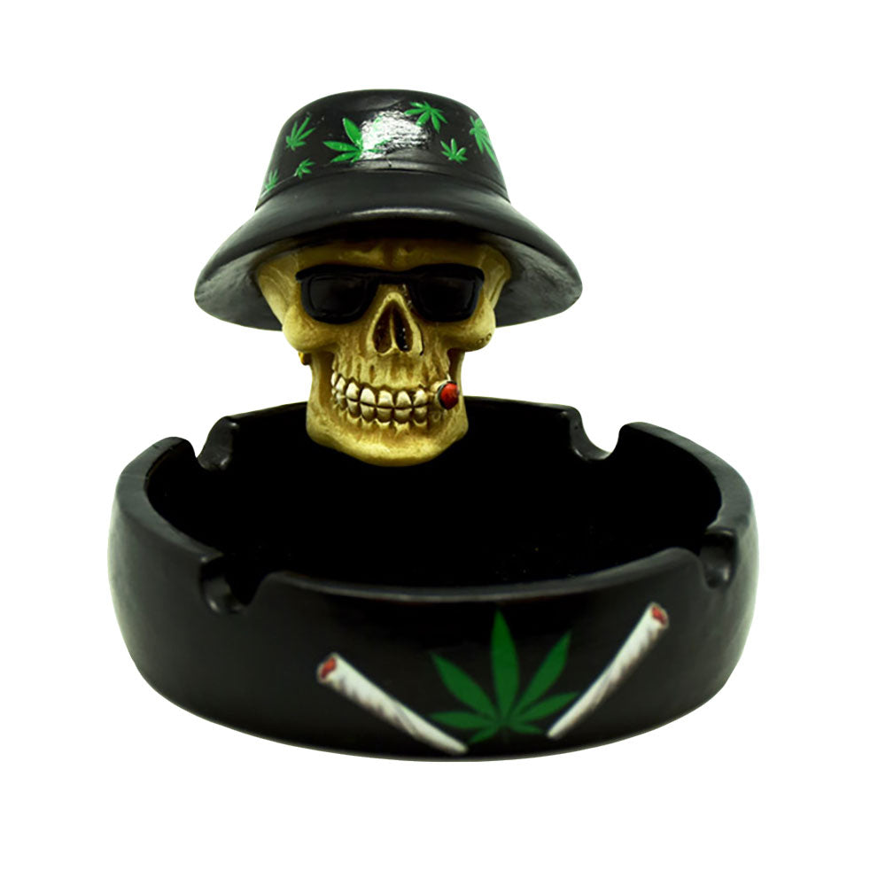 Stoned to the Bone Skull Ashtray