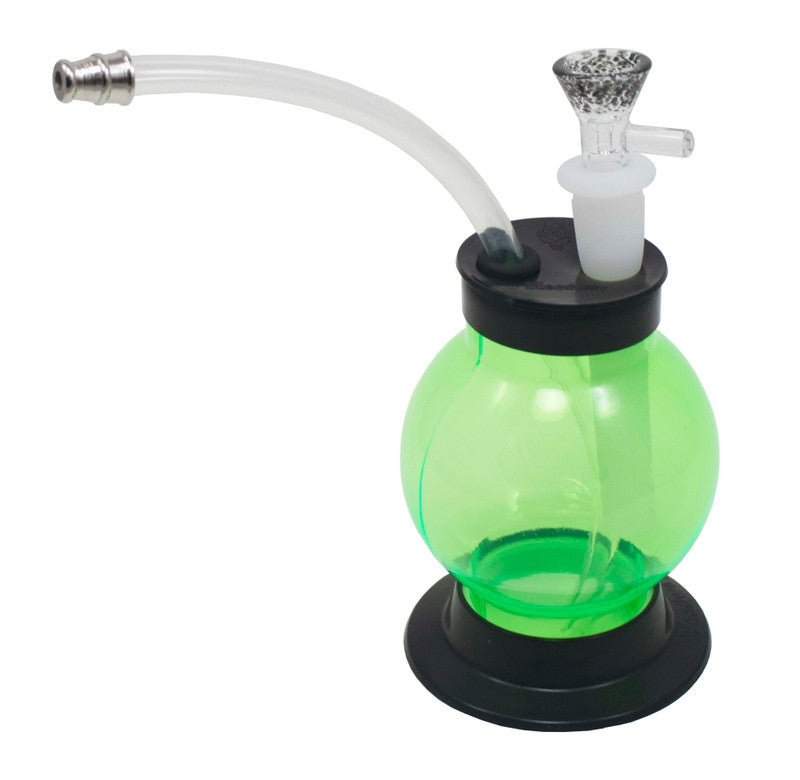 Mini bubble hookah - with silicone + glass upgrade- 2 Unit Pack