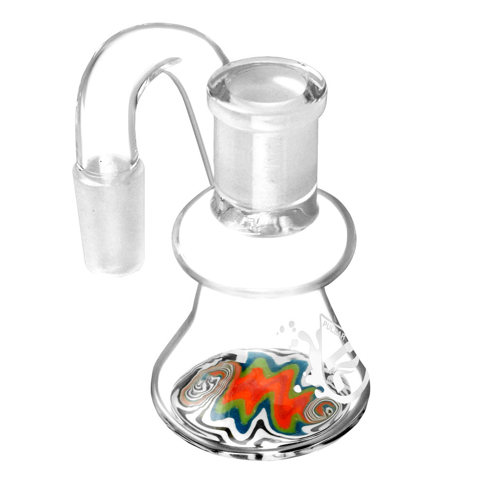 Pulsar Ash Catcher - Worked / 14mm Male / Colors Vary