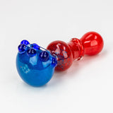 4.5" softglass hand pipe Pack of 2 [9680]