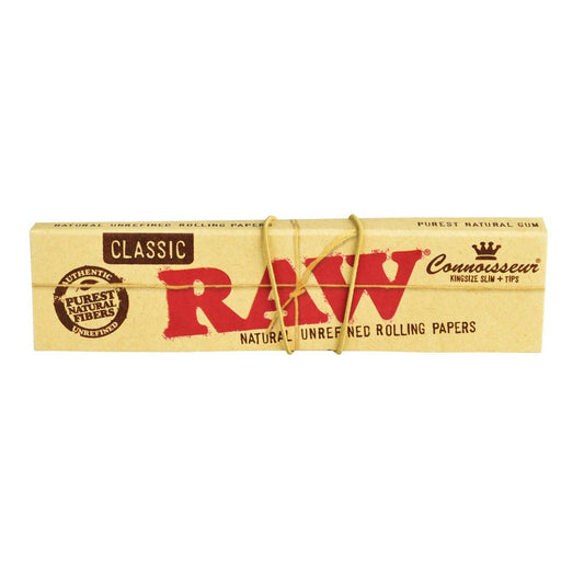 Raw Connoisseur Rolling Papers w/ Tips