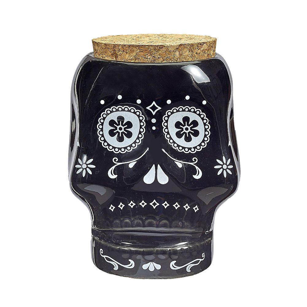 Skull Stash Jar