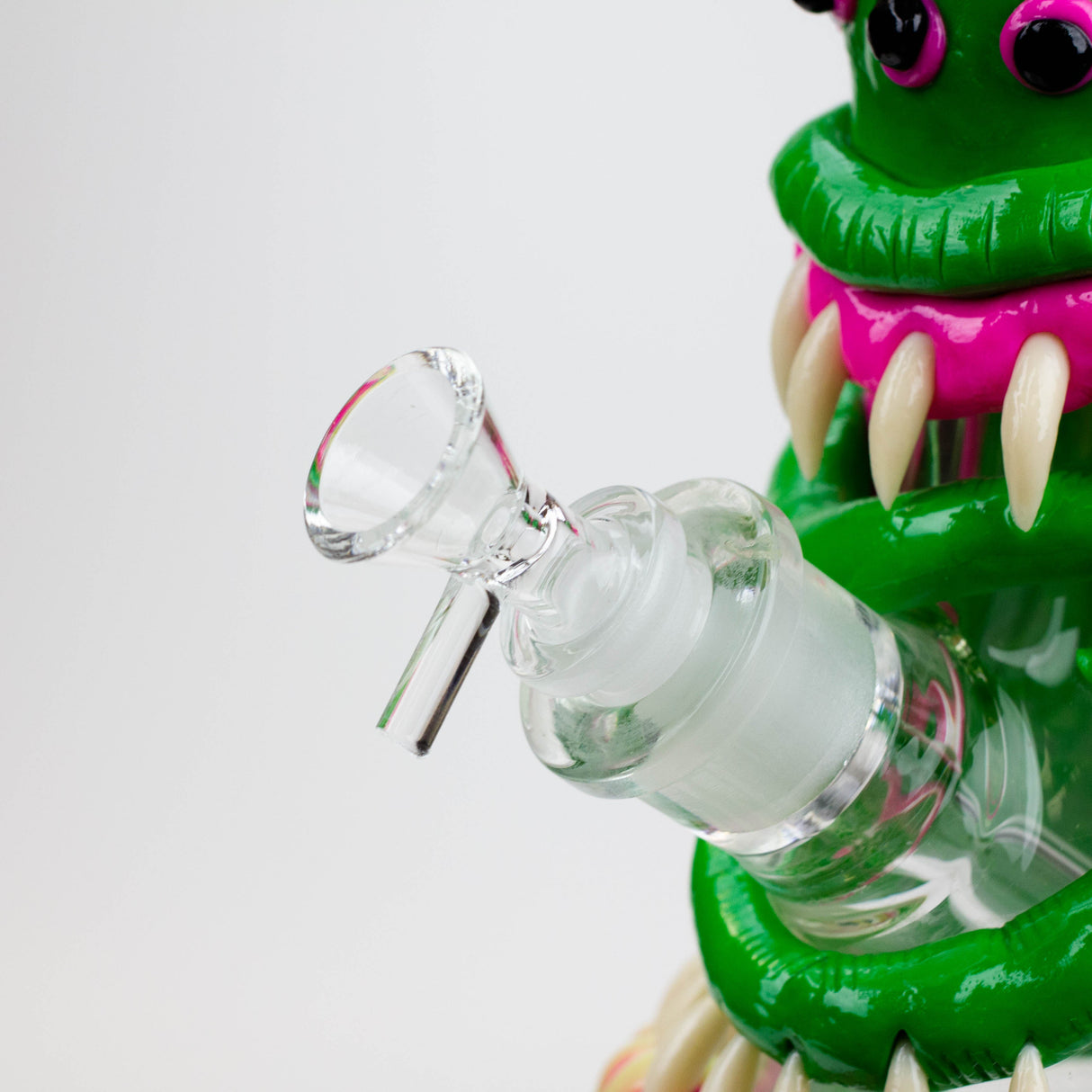 12.5"  Resin 3D artwork 7mm glass beaker water bong [TS102]