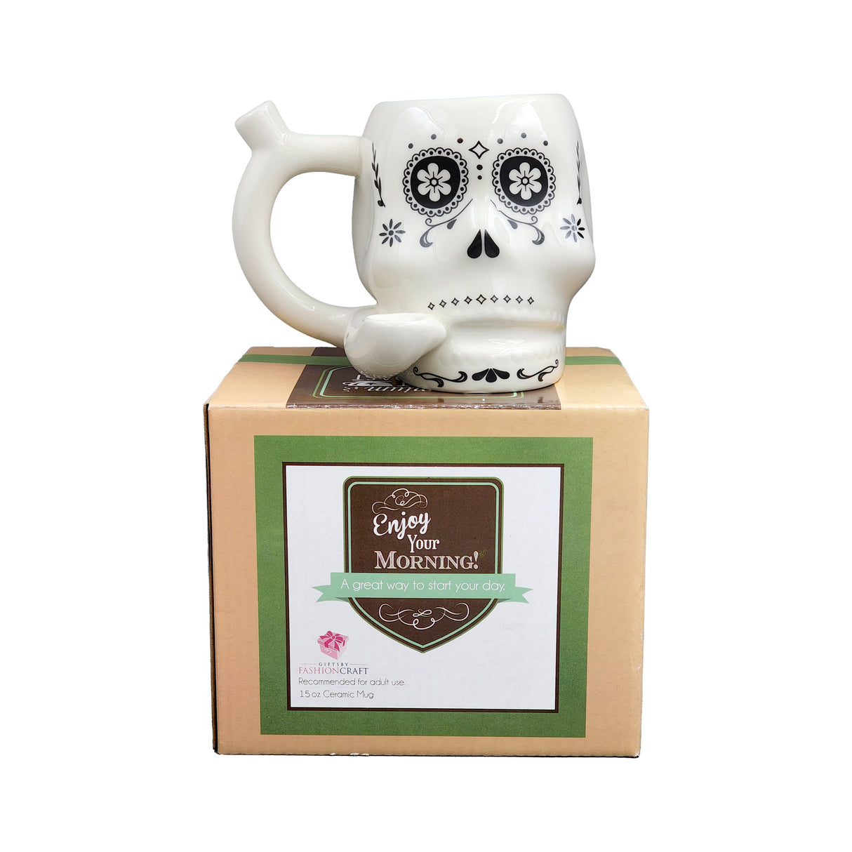 Skull roast & toast small mug