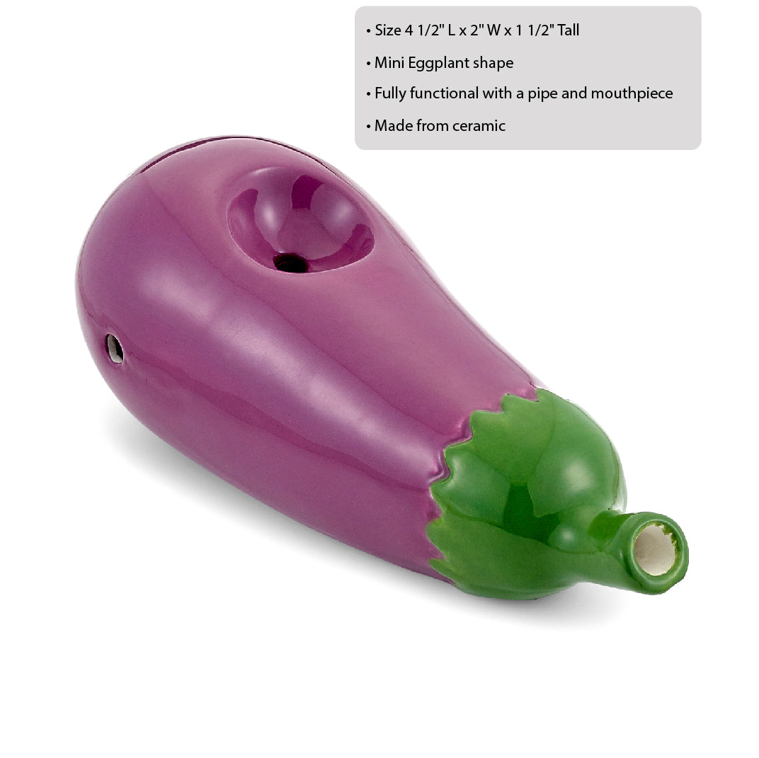 Mini Eggplant Pipe