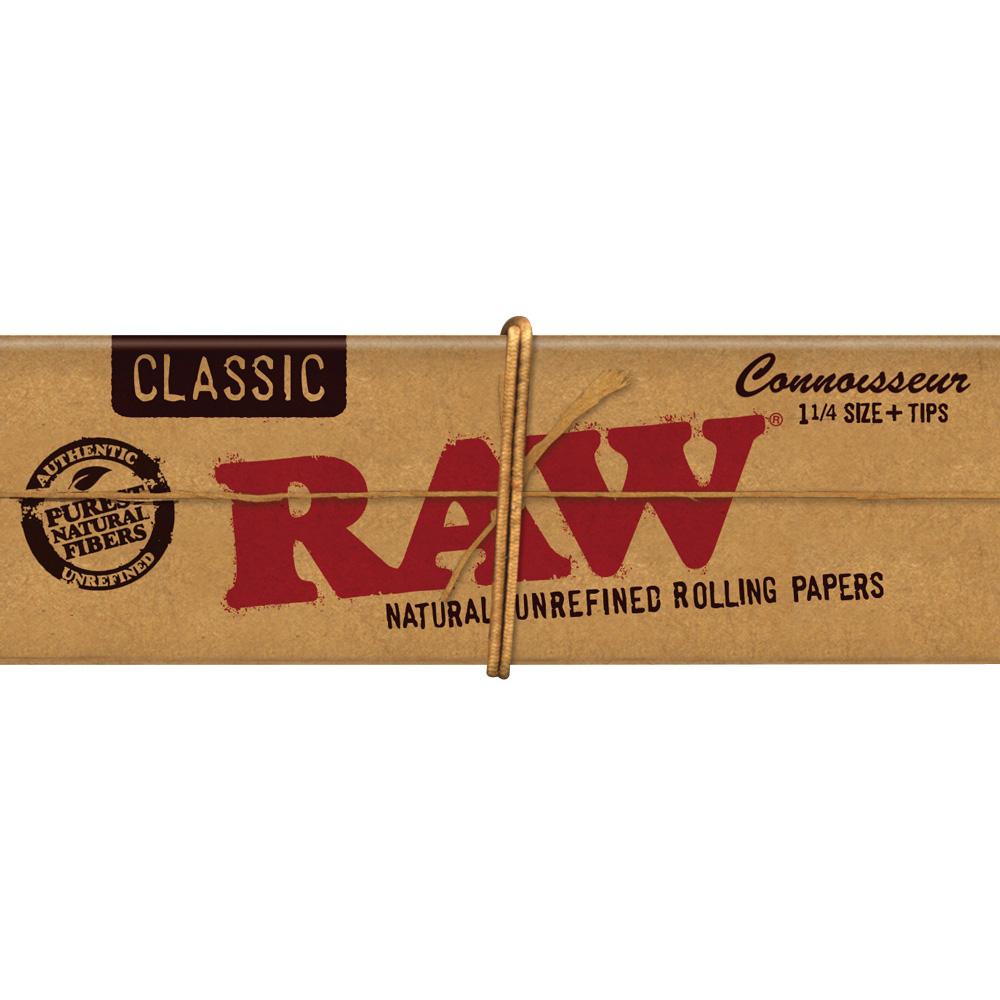 Raw Connoisseur Rolling Papers w/ Tips