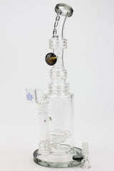 13" AQUA Glass / 2-in-1 / 7mm glass water bong