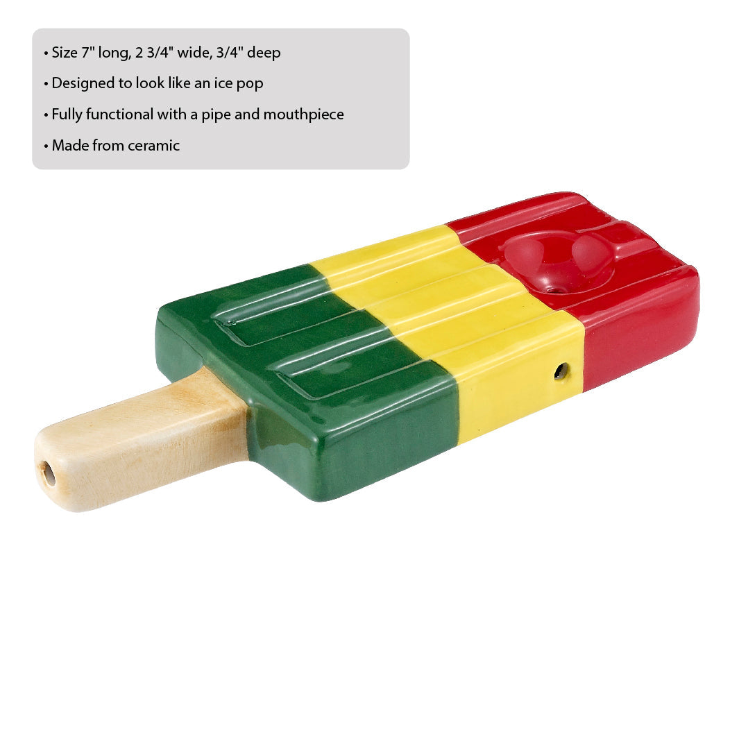 Rasta Ice Pop Pipe