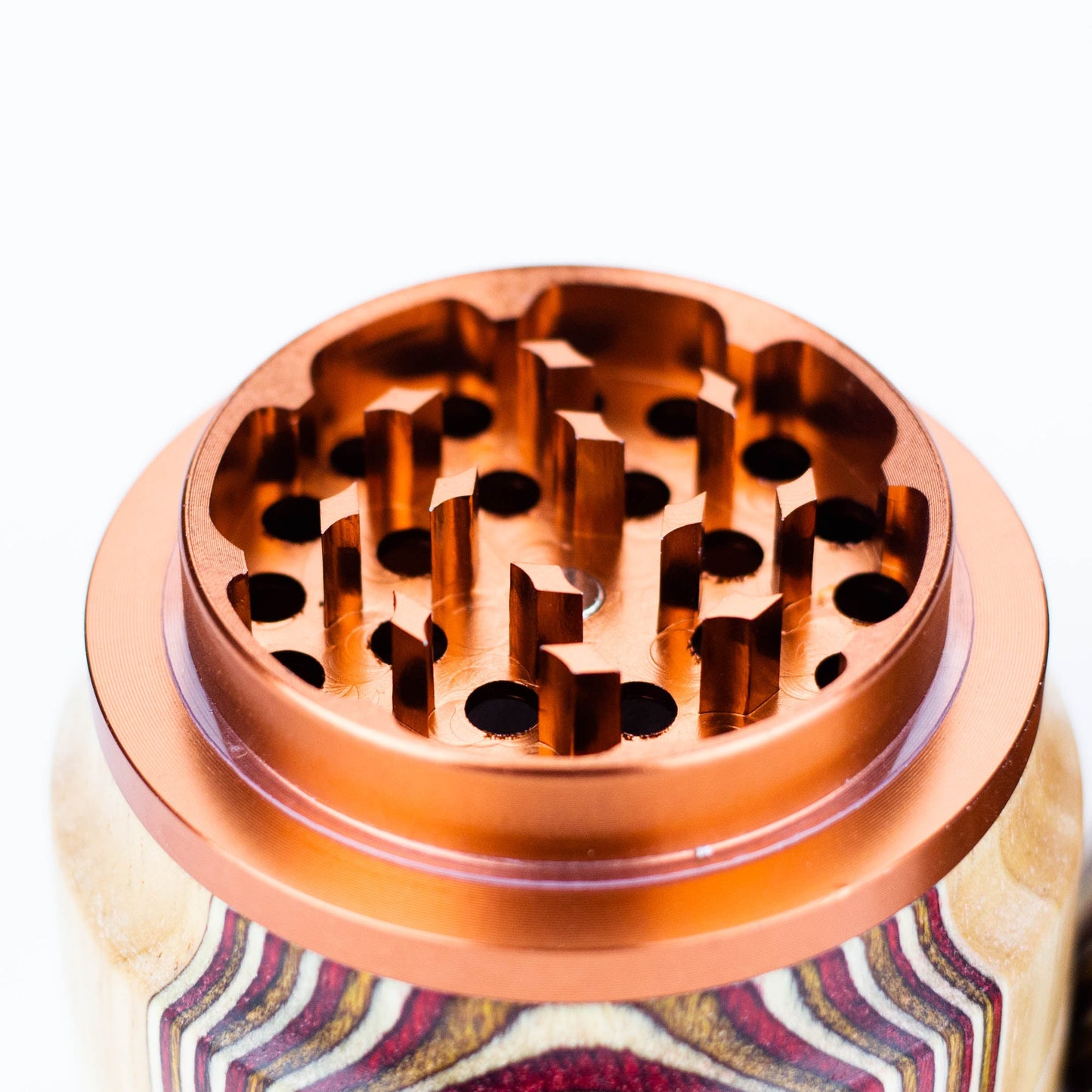 Genie 4 parts wooden cover grinder [SS147]