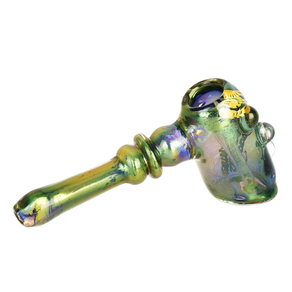 Chain Reaction Fumed Hammer Bubbler - 8"