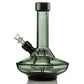 GRAV® Small Wide Base Water Pipe in Smoke with Black Accents