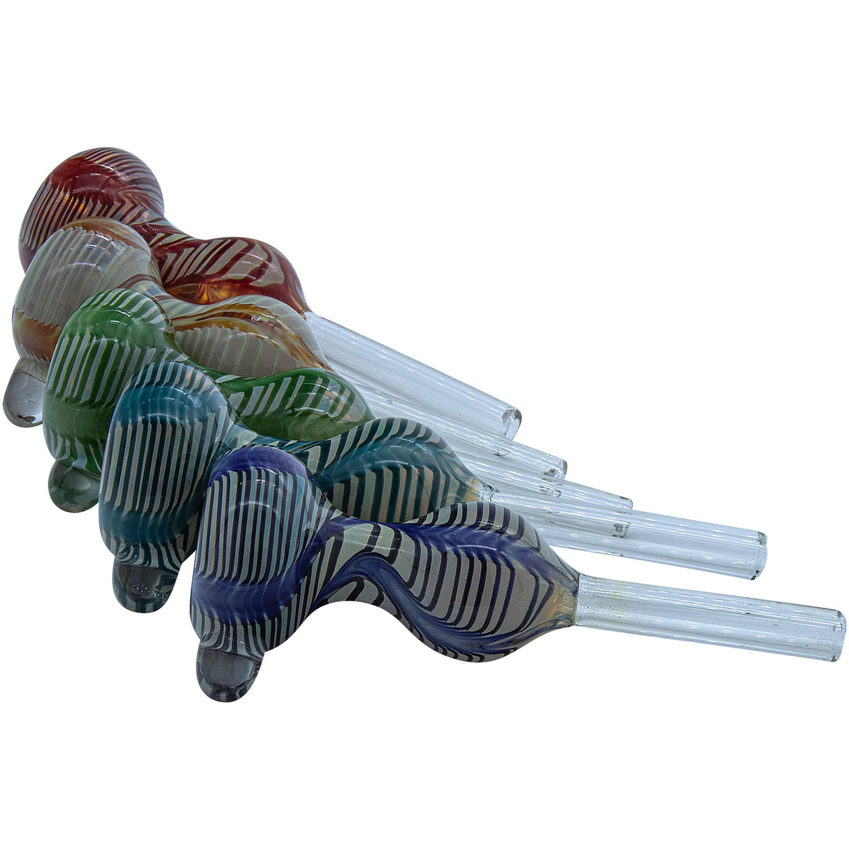 LA Pipes Wrap-n-Rake Bubble Pull-Stem Slide Bowl