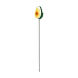 Pulsar Fruit Series Avocado Gold Herb Pipe Glow Duo - 10" / 14mm F