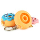 Silicone Donut One Hitter Keychain - 2" / Colors Vary