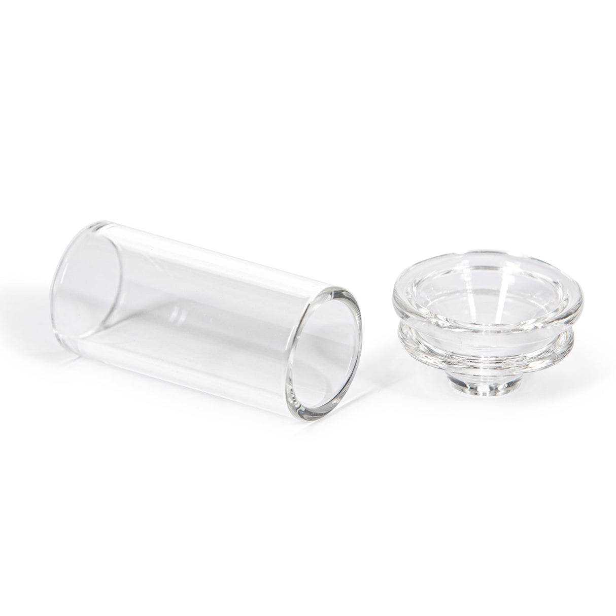 Glass Bowl & Cylinder for Hybrid Translucent Spoon