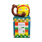 Rasta Emoji Mug Pipe