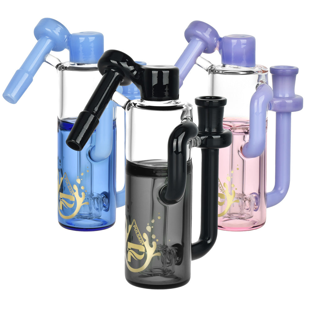 Pulsar Pipeline Recycler Ash Catcher | 14mm | Colors Vary