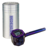 Red Eye Tek Terminator Finish Infinity Bowl Octagon Glass Hand Pipe | 4.5"