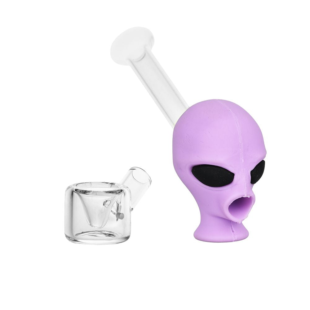 Alien Head Hand Pipe - 5" / 5ct