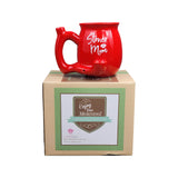 Stoner Mom Mug - Red with White Logo