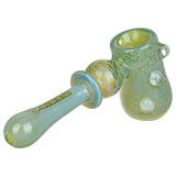 Pulsar Inside Print Glass Hammer Bubbler | THC Blueprint | 5.25"