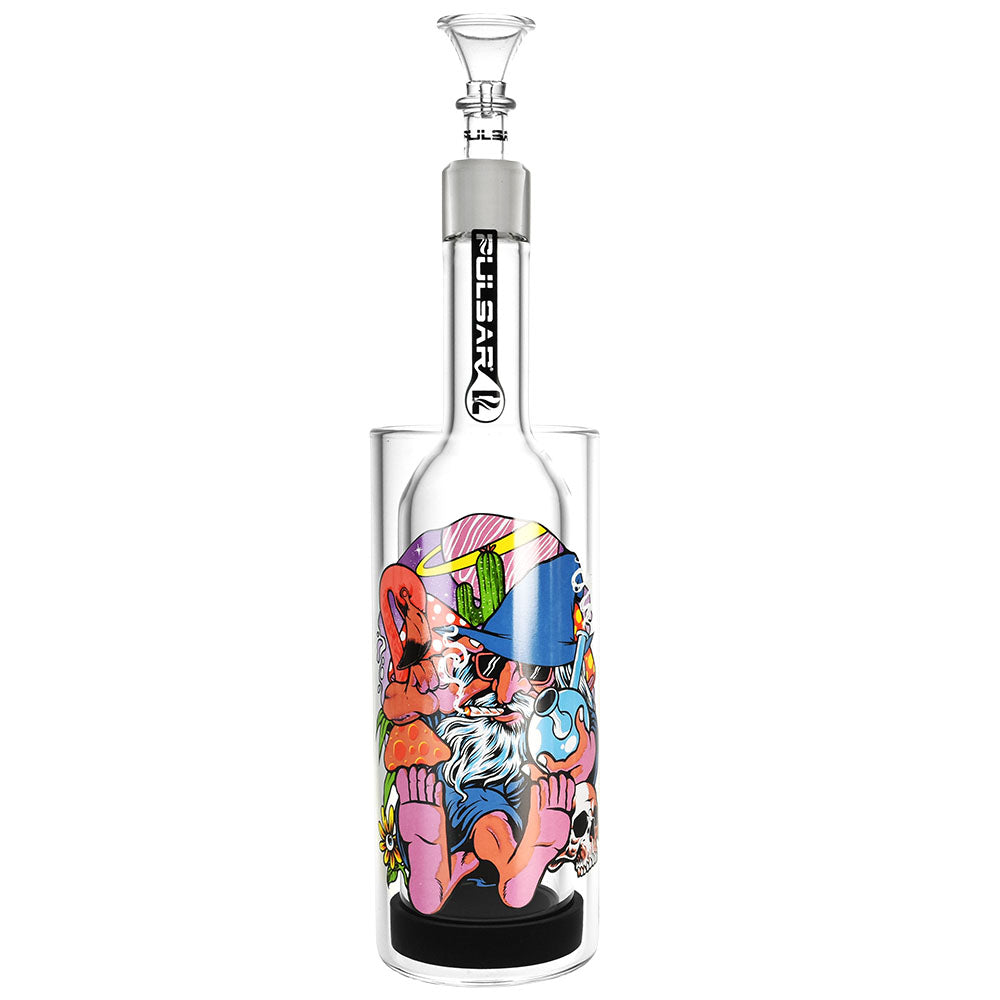 Pulsar Flamingo Wizard Gravity Water Pipe - 11.5"/19mm F