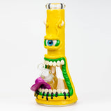 12.5"  Resin 3D artwork 7mm glass beaker water bong [TS110]