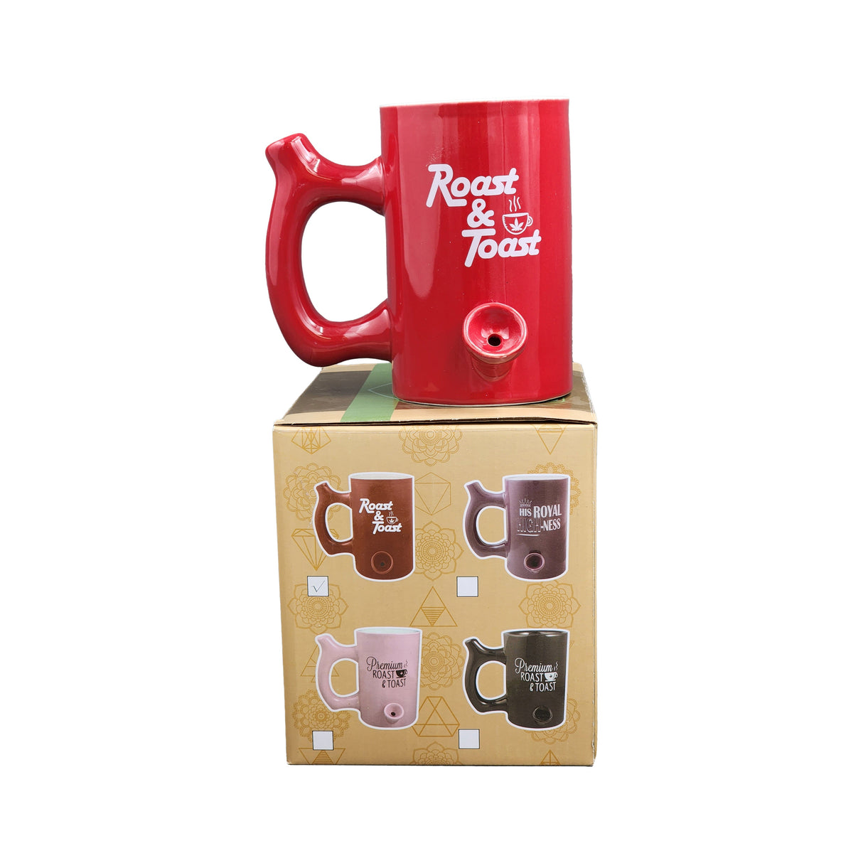 Red Premium Roast & Toast Mug