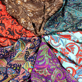 Matching Silk Halter Top, Shorts & Sweater - One Size