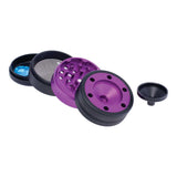 ALUMINIUM GRINDER W/ CONE HOLDER & FUNNEL