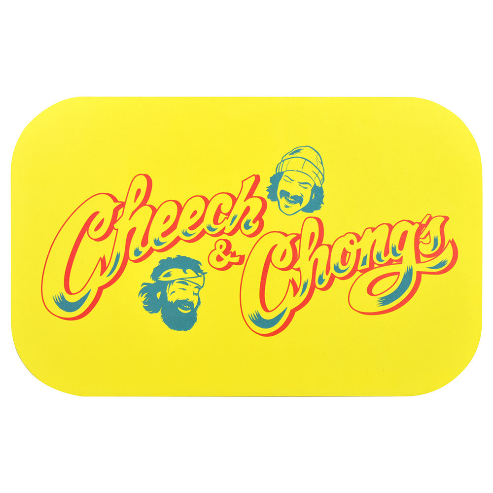 Cheech & Chong x Pulsar Metal Rolling Tray W/ Lid - 11" x 7"