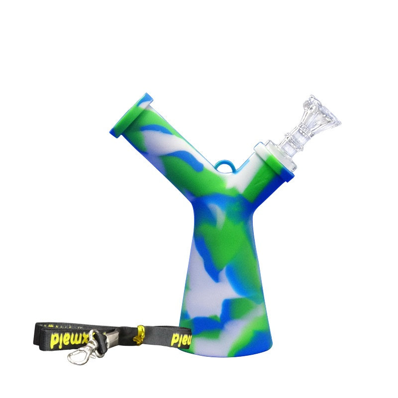 Waxmaid 6.5″ Mr. Y Silicone Water Pipe