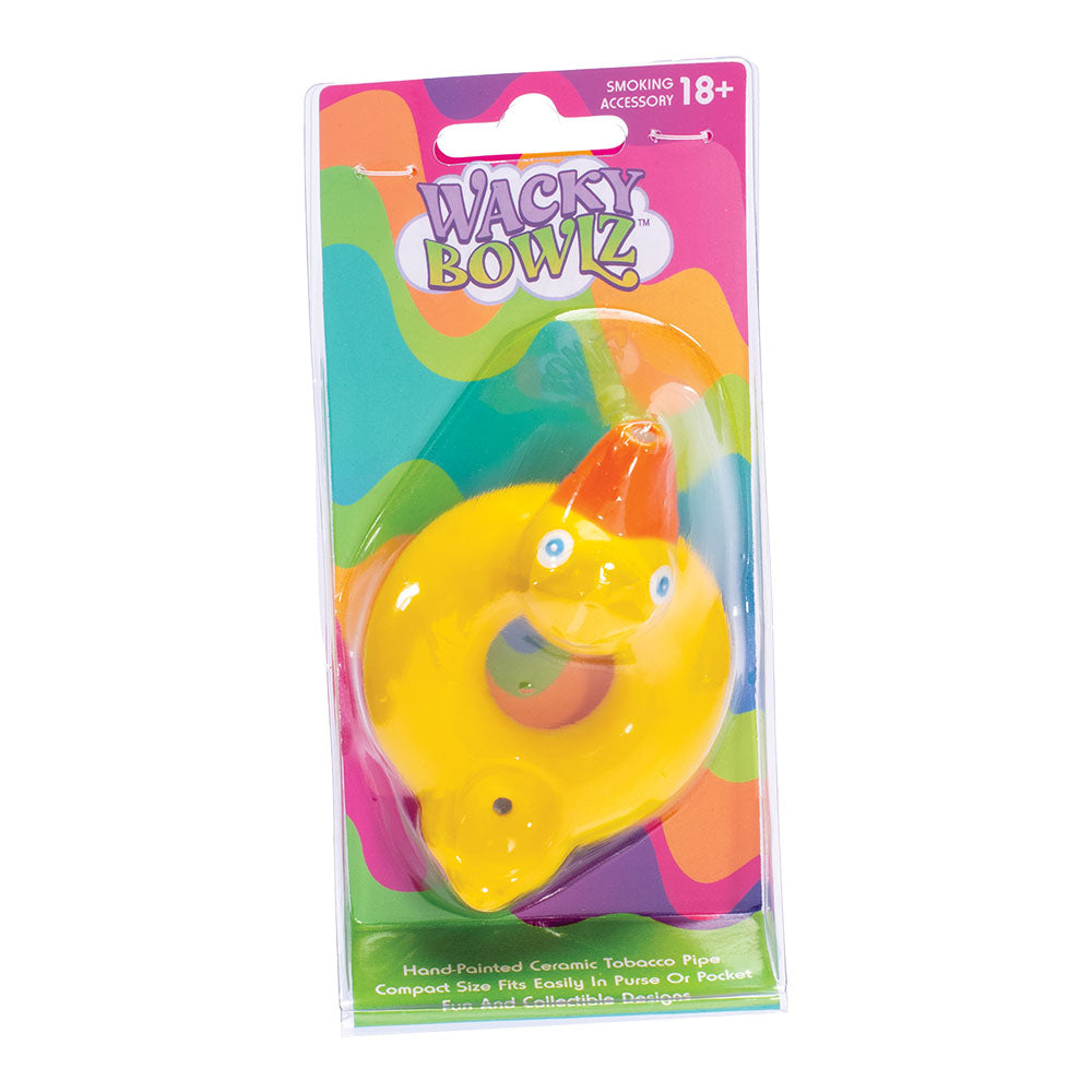 Wacky Bowlz Ducky Life Saver Ceramic Pipe - 3.75"