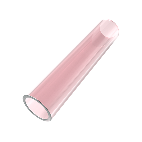 Stündenglass Pink Glass Hose Tip