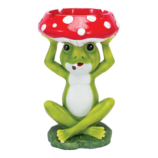 Fujima Mushroom Frog Jumbo Ashtray - 19"