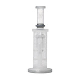 Human Grade Sacred Straight Sandblasted Glass Water Pipe