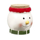Snowman stash jar