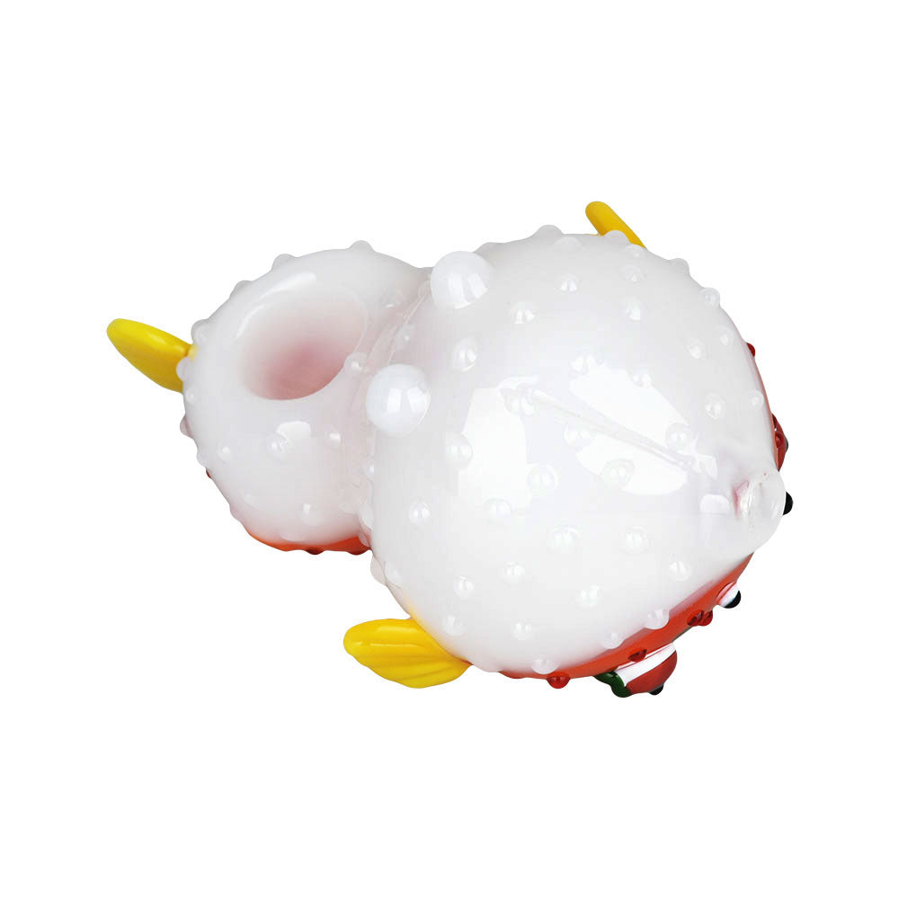 Puff Puff Puffer Fish Hand Pipe - 4.75" / Colors Vary