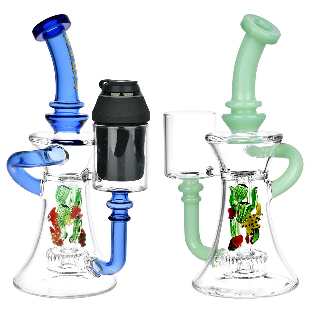 Pulsar Aquatic Soiree Recycler Water Pipe For Puffco Proxy | 8.5"