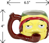 Rasta Emoji Mug Pipe