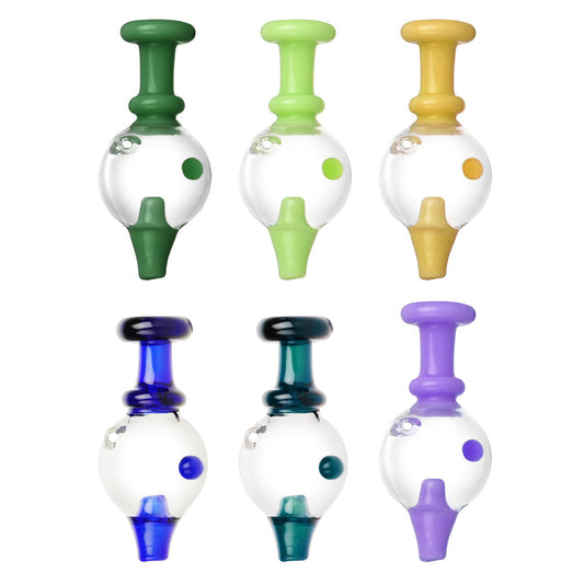 Pulsar Spinning Ball Carb Cap - 28mm / Colors Vary