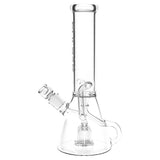 Pulsar Quad-Arm Mini Perc Recycler Beaker Water Pipe - 12"