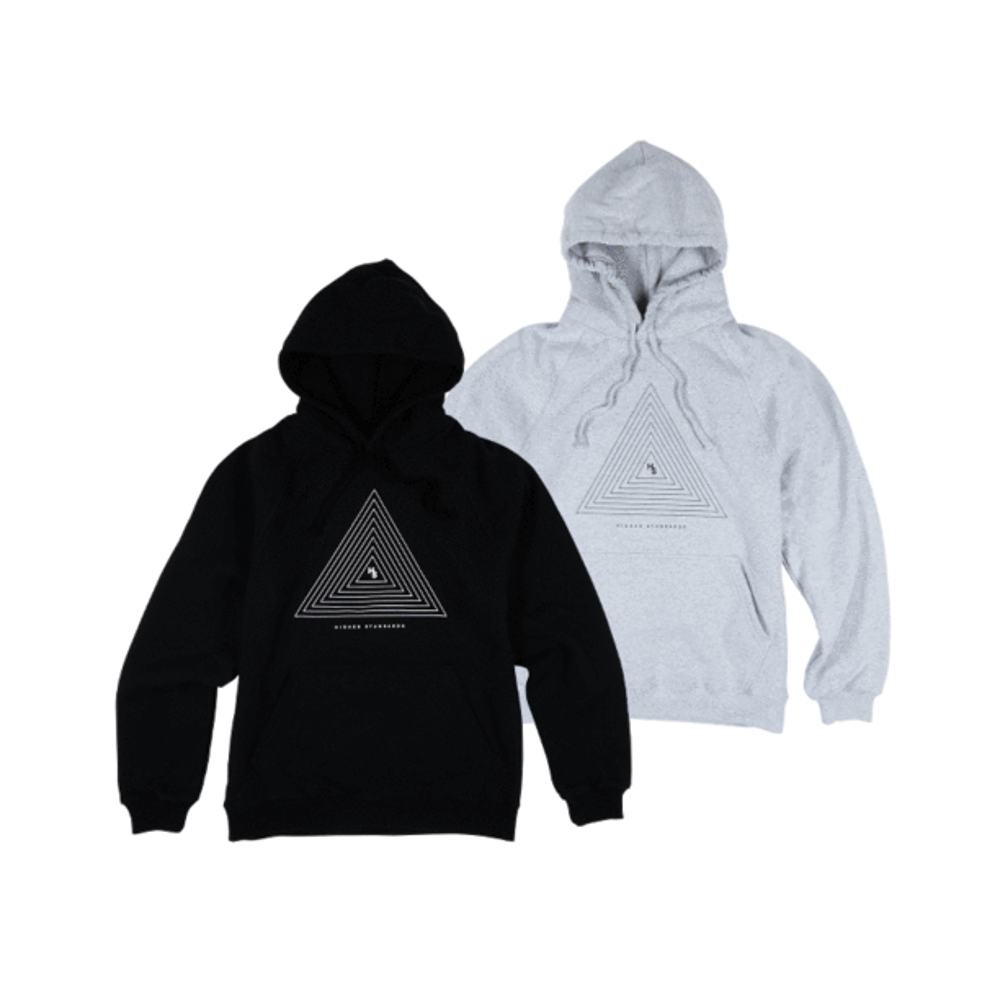 Higher Standards Hoodie - Concentric Triangle
