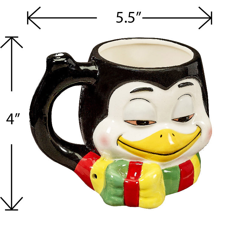 Stoned Penguin Pipe Mug