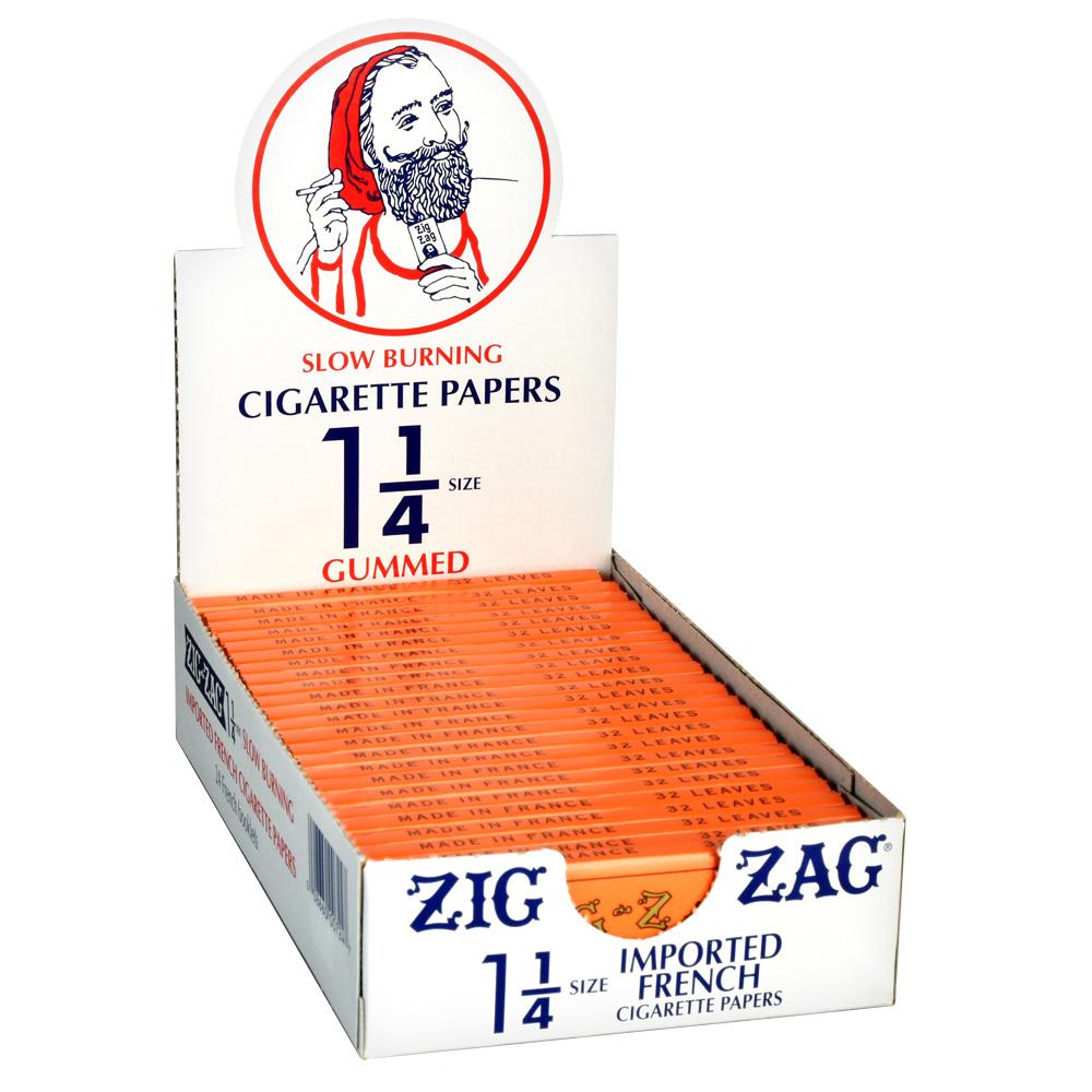 Zig Zag Orange Rolling Papers | 1 1/4 Inch